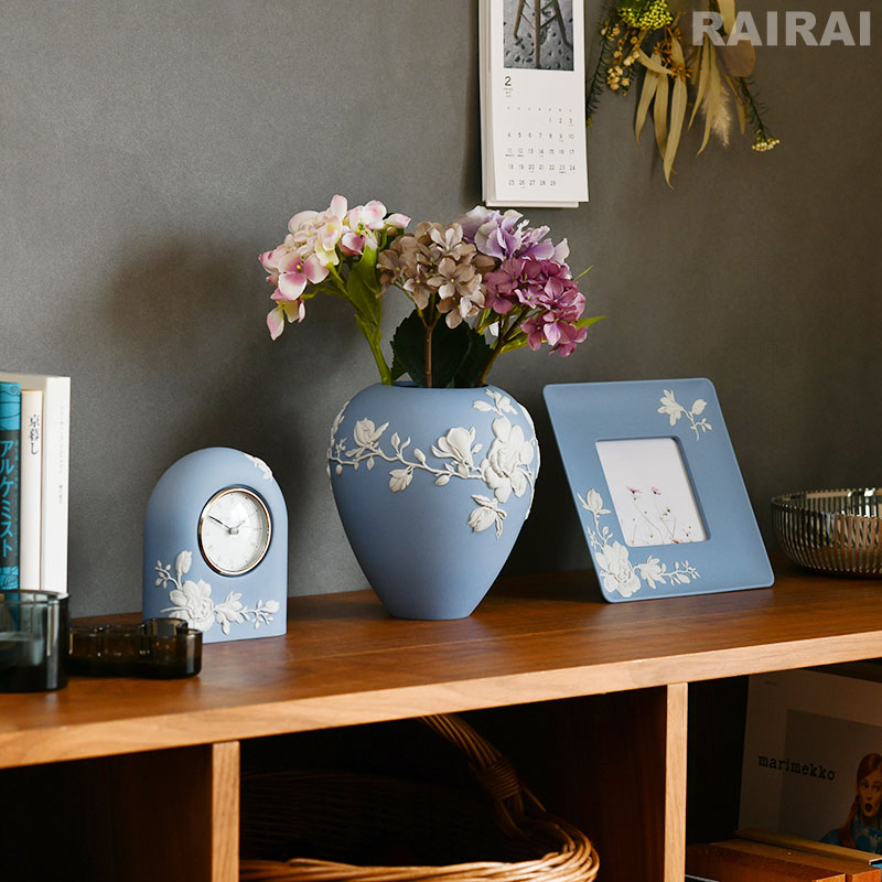 楽天市場】【紅茶セット付き】 ウェッジウッド ベース 18cm ジャスパー