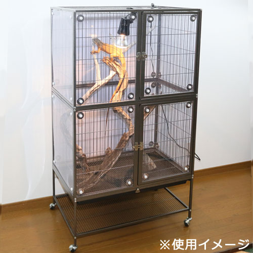 楽天市場】4階建て大型ケージ専用 カバー 一式 爬虫類 小動物 関東