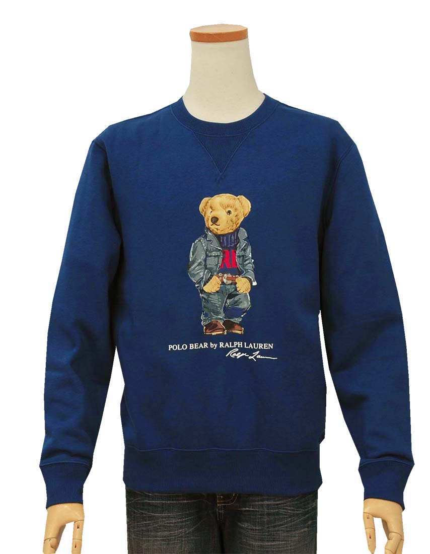 楽天市場】POLO by Ralph Lauren Men'sポロベアートレーナーラルフ