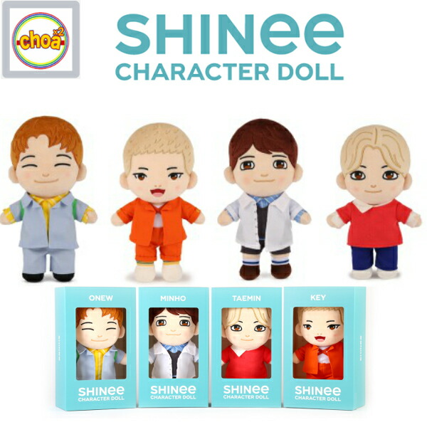 楽天市場】SHINee-CHARACTER DOLL |ONEW KEY MINHO TAEMIN 選択 SHINee