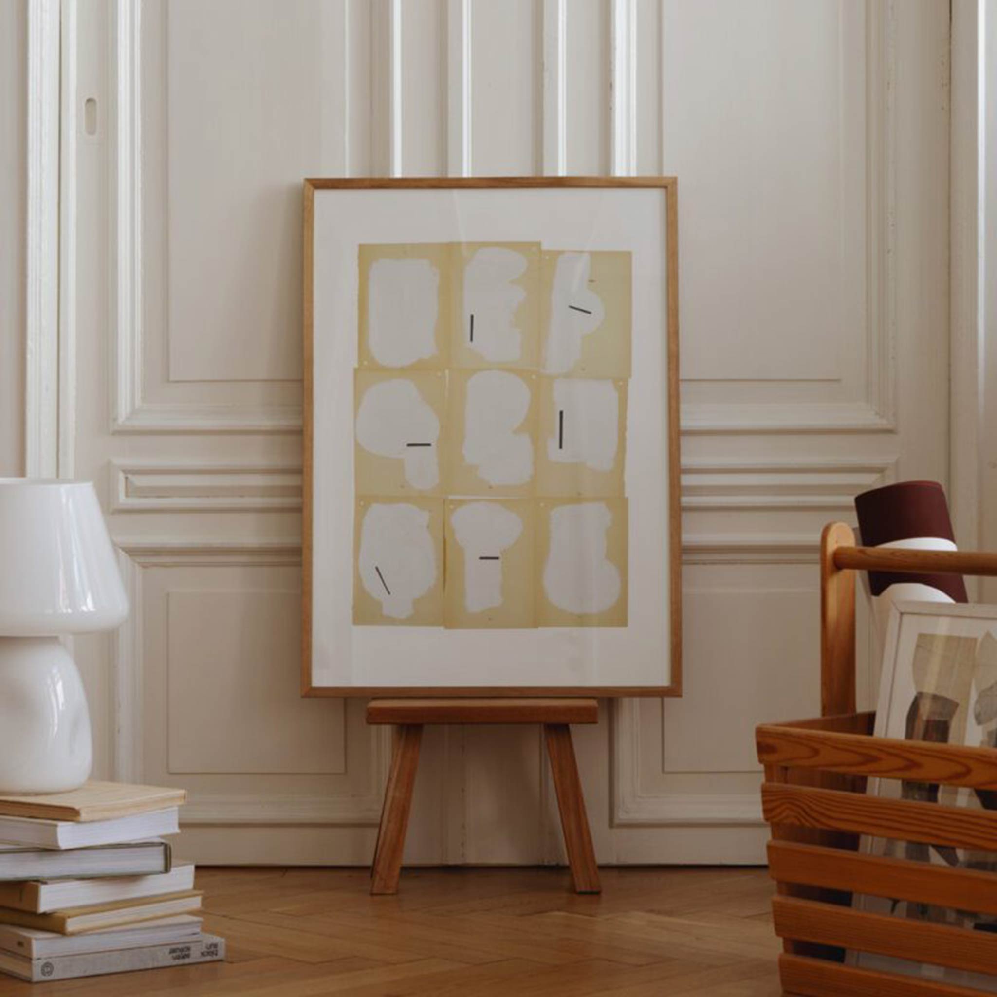 楽天市場】木製ポスターフレーム 50×70cm オーク材 無垢材 枠の幅が