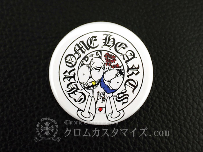 楽天市場】クロムハーツ/CHROME HEARTS ノベルティ 缶バッチ/PPO