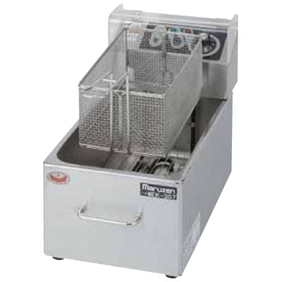 楽天市場】MEF-M8FT マルゼン 電気ミニフライヤー 卓上タイプ 電気