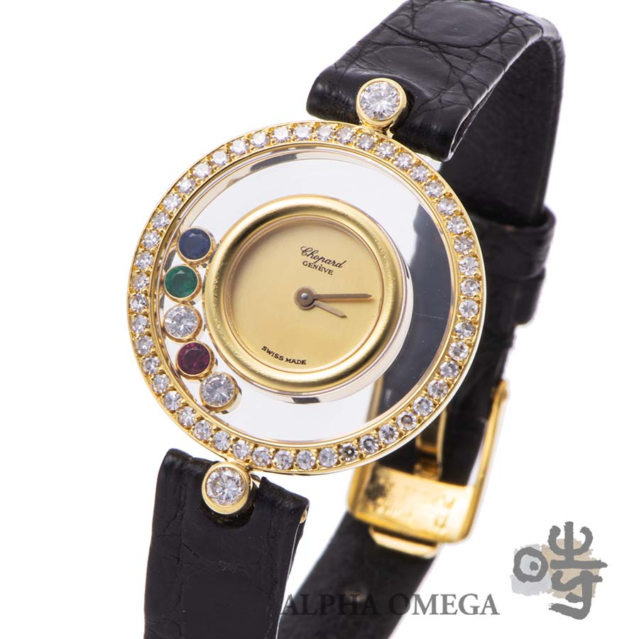 楽天市場】ショパール ハッピーダイヤモンド マルチカラーストーン Ref