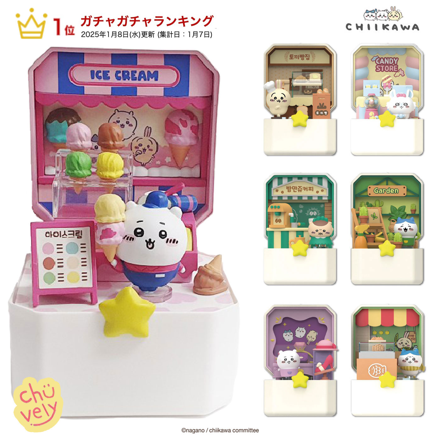 楽天市場】＼セール／ ちいかわ グッズ ジオラマ マスコット