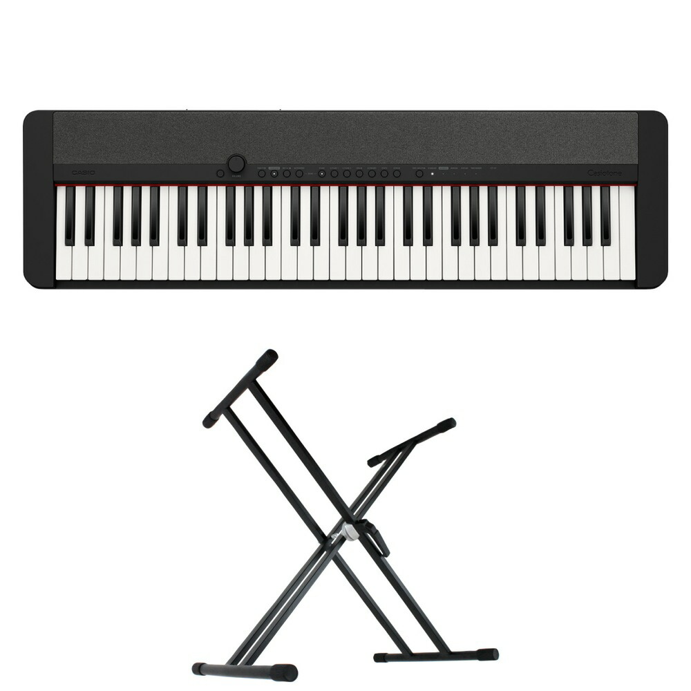 楽天市場】カシオ CASIO CT-S1 BK Casiotone 61鍵盤 電子キーボード