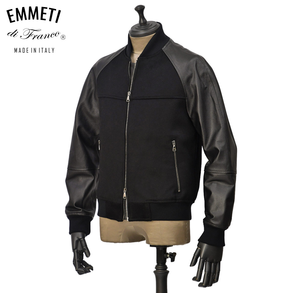 楽天市場】EMMETI【エンメティ】スタジャン ショートブルゾン TAYLOR M