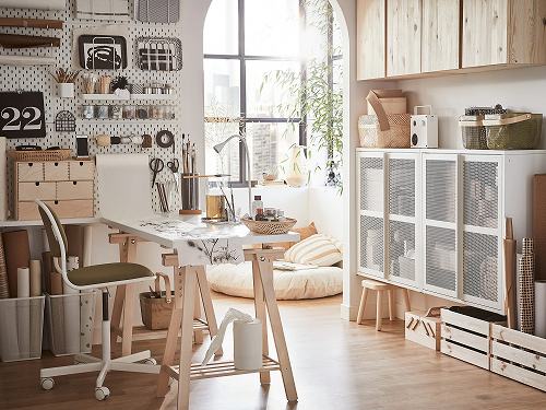 楽天市場】IKEA イケア 架台 バーチ 58x70 93cm m50459996 MITTBACK