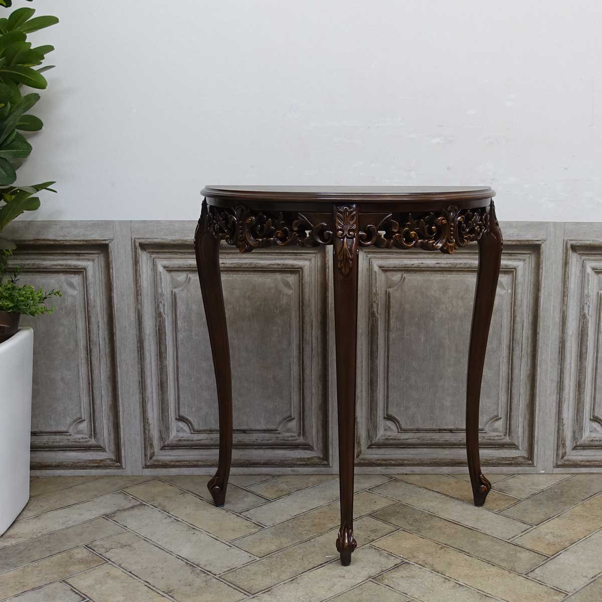 楽天市場】輸入家具 コンソールテーブル シンフォニー コンパクト