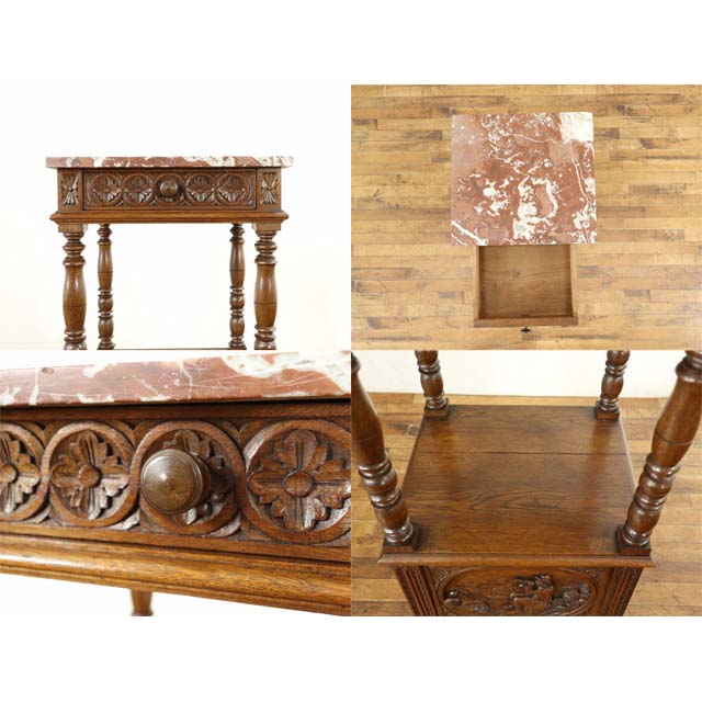 楽天市場】アンティーク サイドキャビネット アンティーク家具 サイド