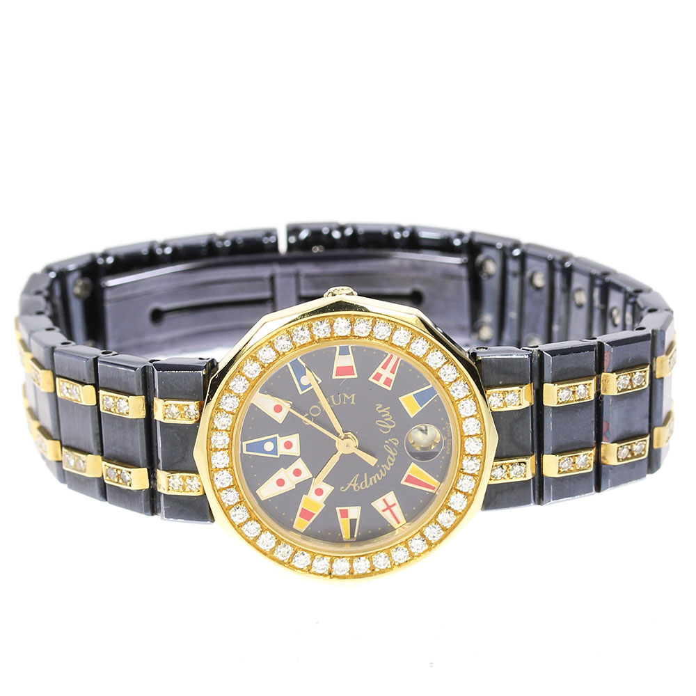 楽天市場】【CORUM】コルム アドミラルズカップ デイト ガンブルー