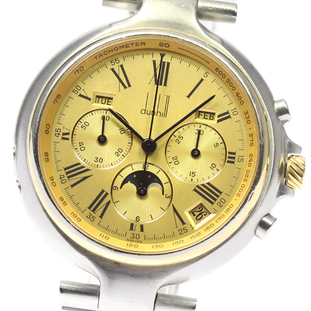 楽天市場】訳あり ダンヒル Dunhill 41 ミレニアム クロノグラフ