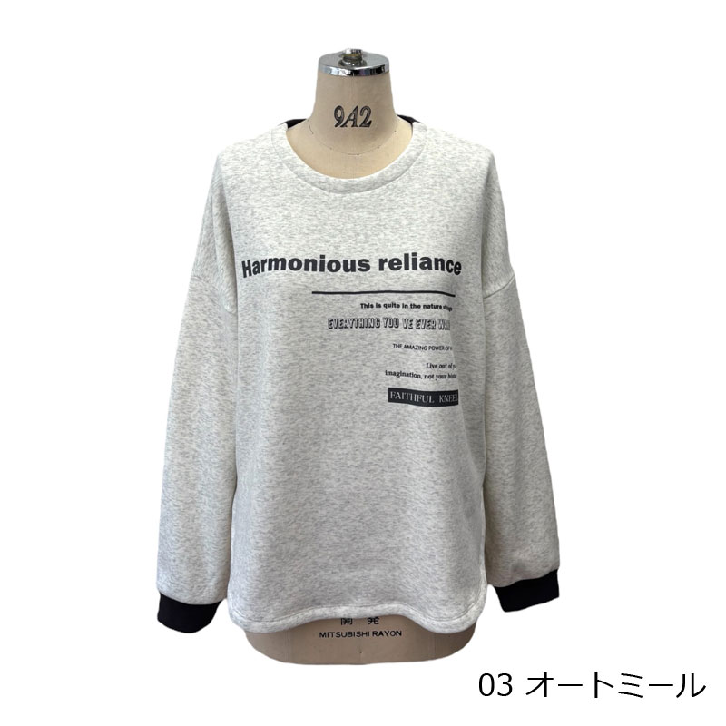 楽天市場】ayane(アヤン）ボンバーロゴプリントプルオーバー 896106