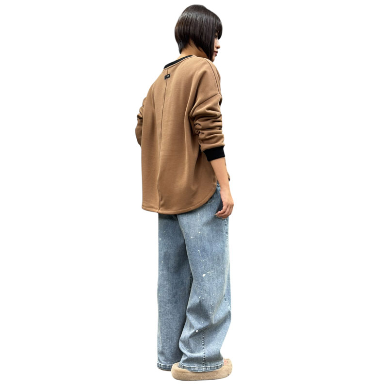 楽天市場】ayane(アヤン）ボンバーロゴプリントプルオーバー 896106