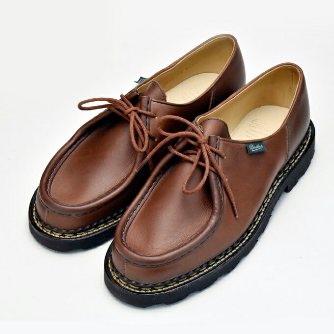 楽天市場】パラブーツ ミカエル マロン ブラウン PARABOOT MICHAEL