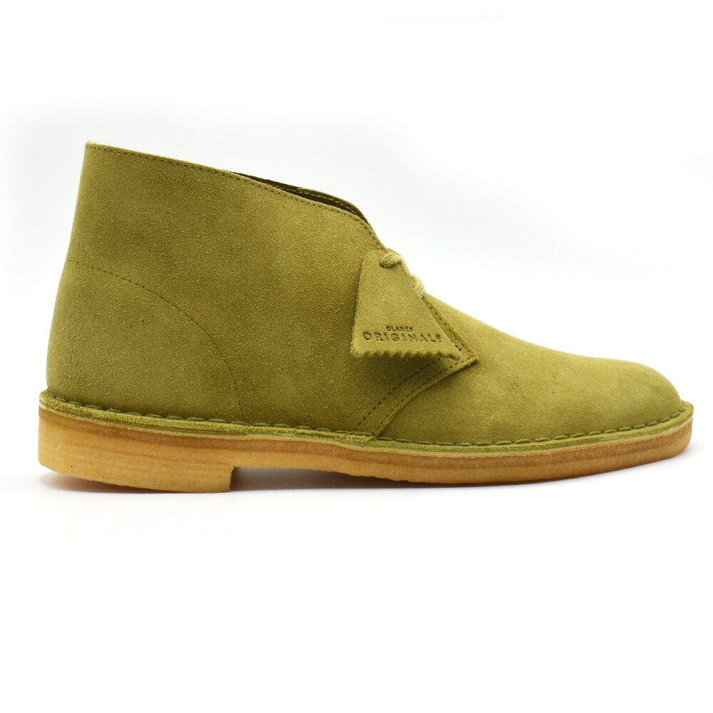 楽天市場】クラークス CLARKS DESERT BOOT KAHKI SUEDE 26144162