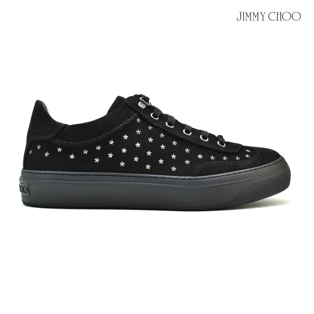 JIMMY CHOO ジミーチュウJESSIE FLAT スエード 黒 38.5 JIMMY CHOO