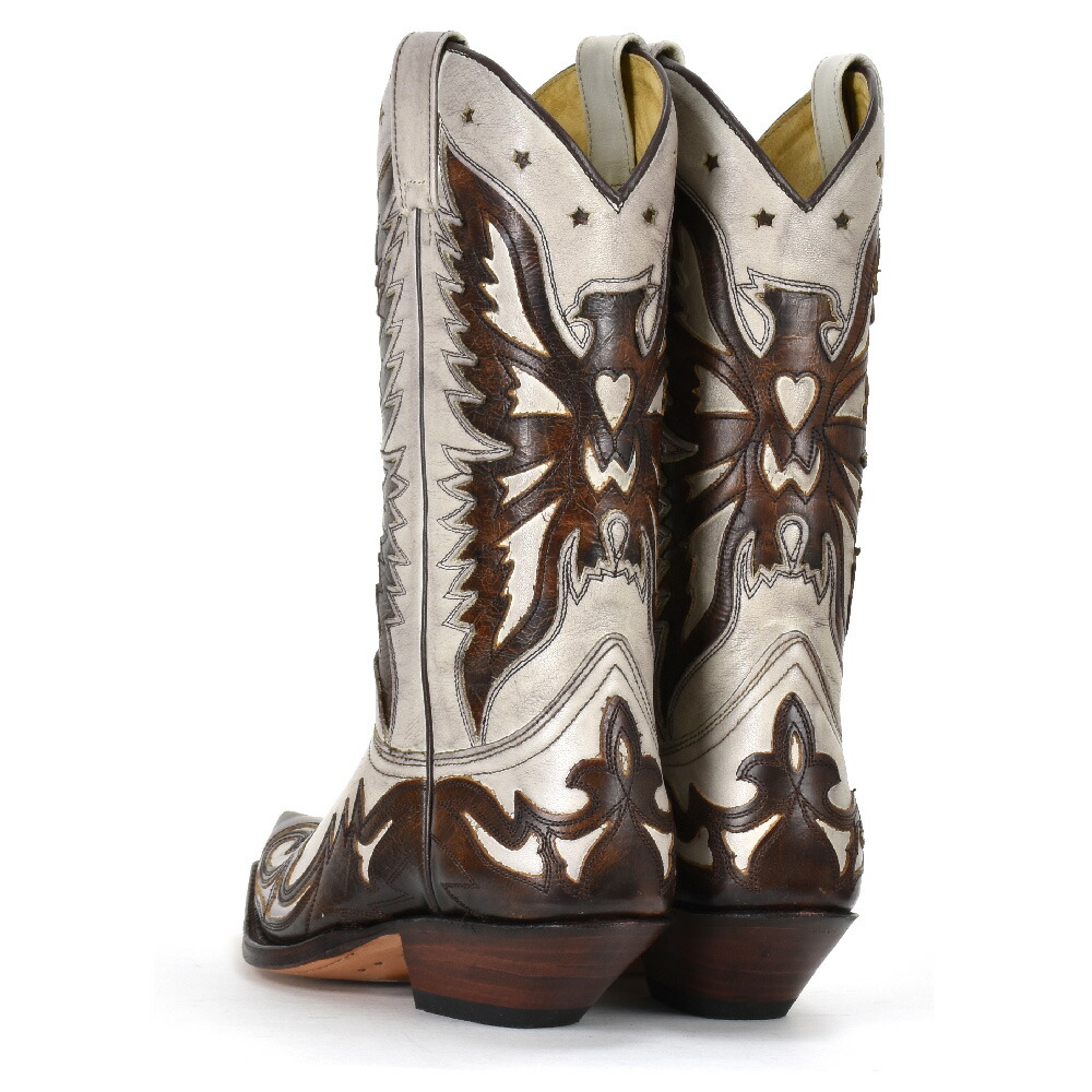 楽天市場】センドラ ウエスタンブーツ レディース ロングブーツ