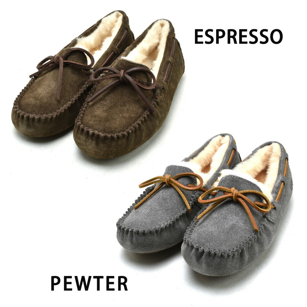 楽天市場】アグ モカシン レディース ダコタ ムートン スエード