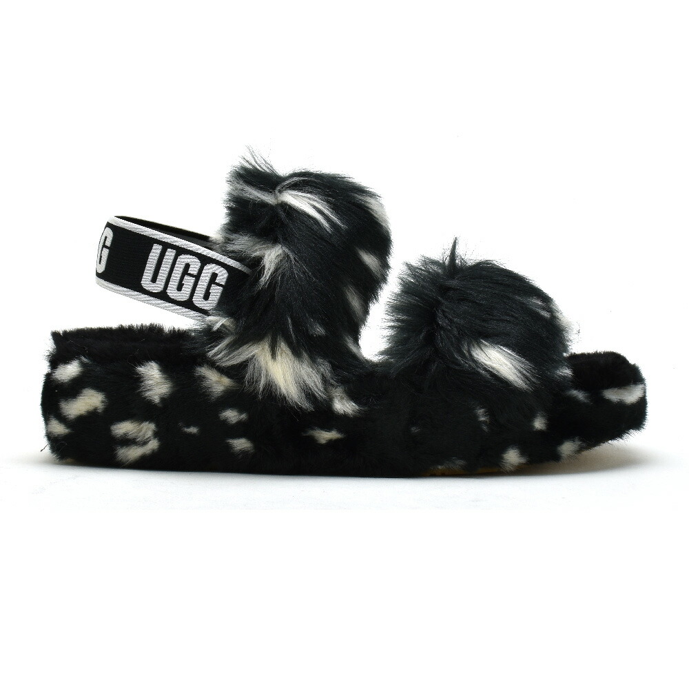 楽天市場】アグ オーイヤースポット ファーサンダル レディース