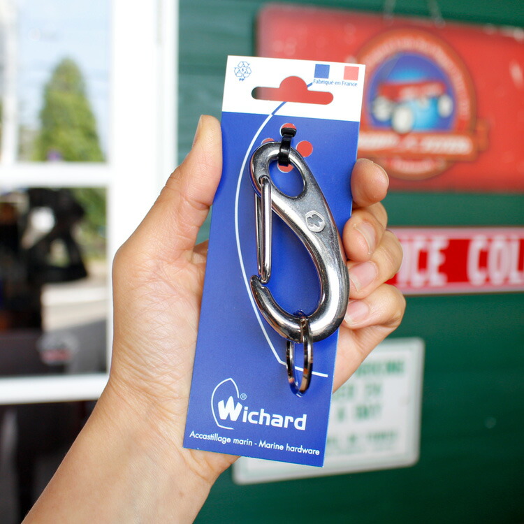 楽天市場】WICHARD ウィチャード セーラーカラビナ ”L” #2481 75mm