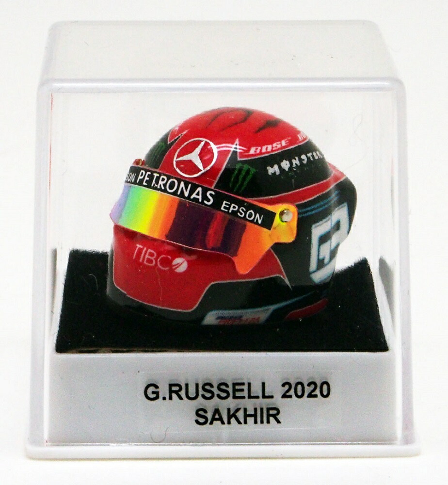 楽天市場】JF Creations 1/12スケール ヘルメット ジョージ ラッセル