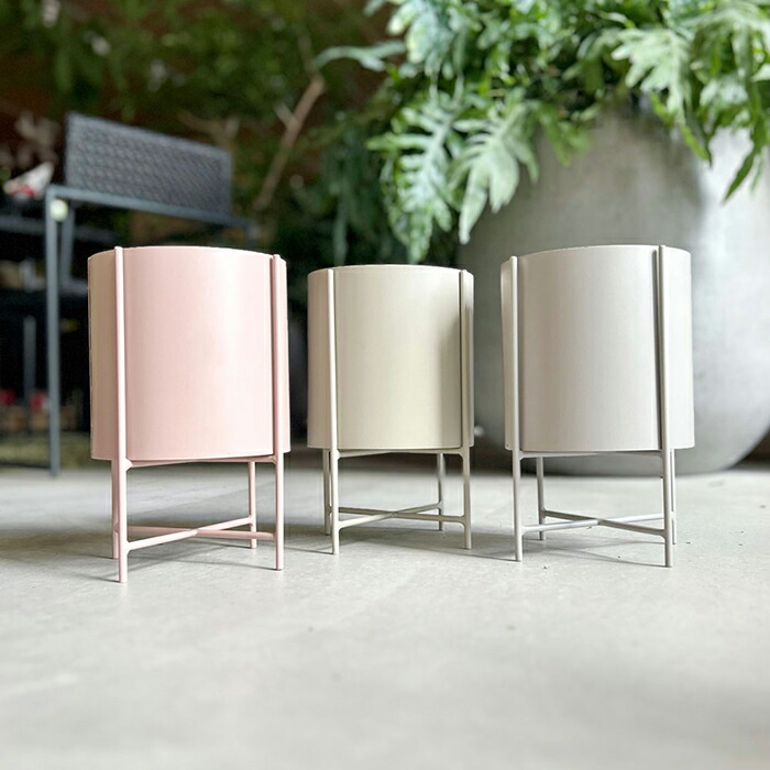 楽天市場】CLOVER(クローバー) アイアンプランターウィズスタンド Ф22