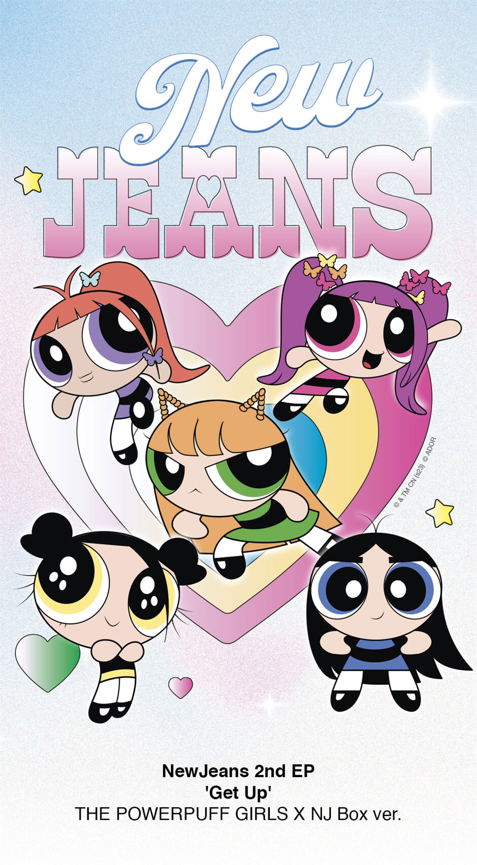 楽天市場】NEWJEANS - 2nd EP GET UP [The POWERPUFF GIRLS X NJ Box