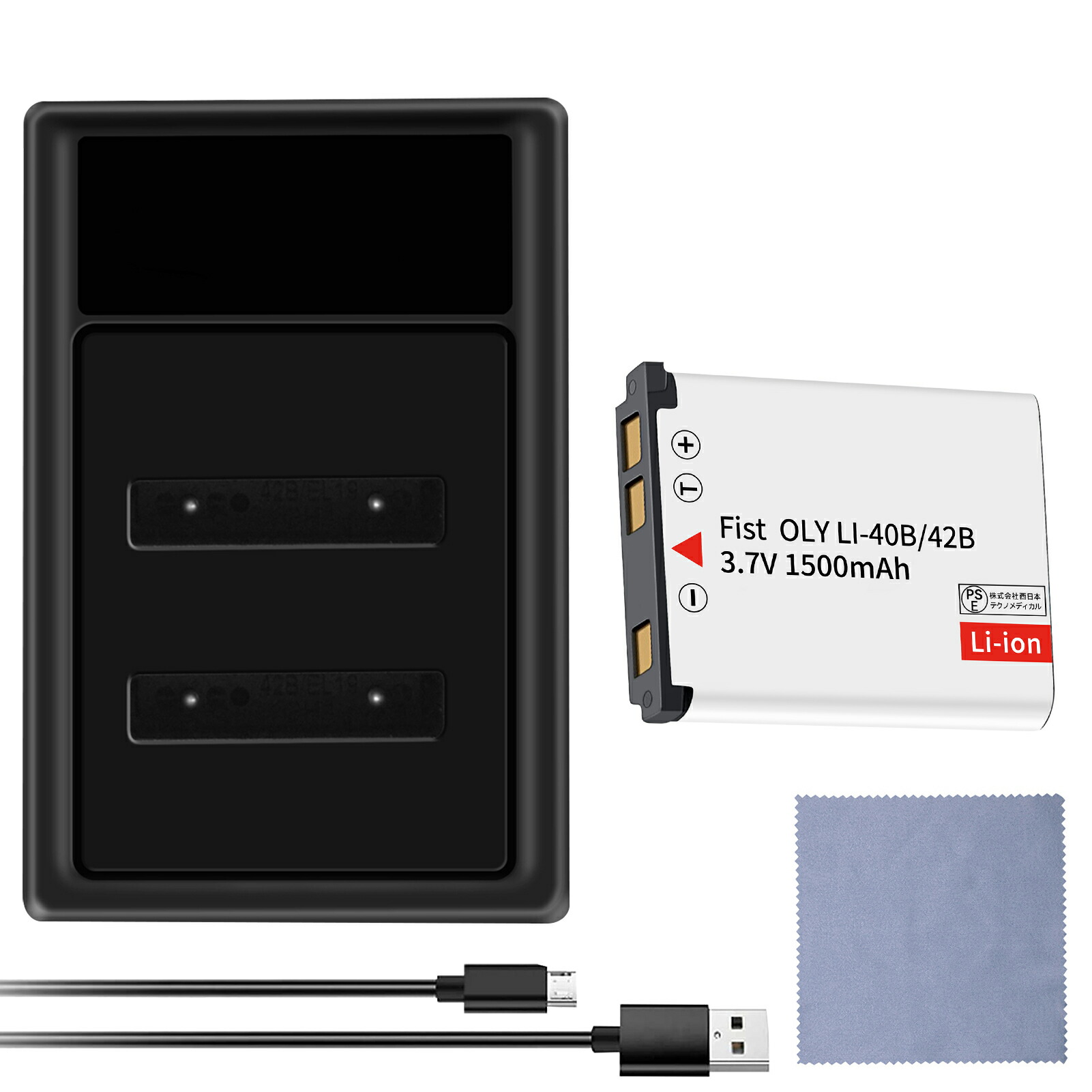 楽天市場】olympus μ1060 充電器の通販