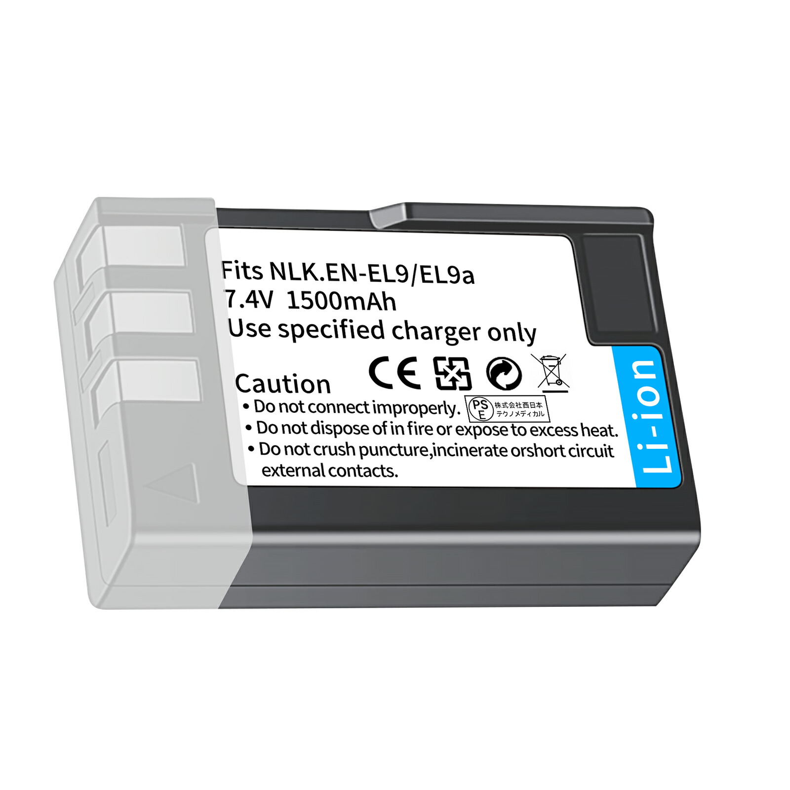 楽天市場】ニコン d5000 リチウムイオン電池の通販