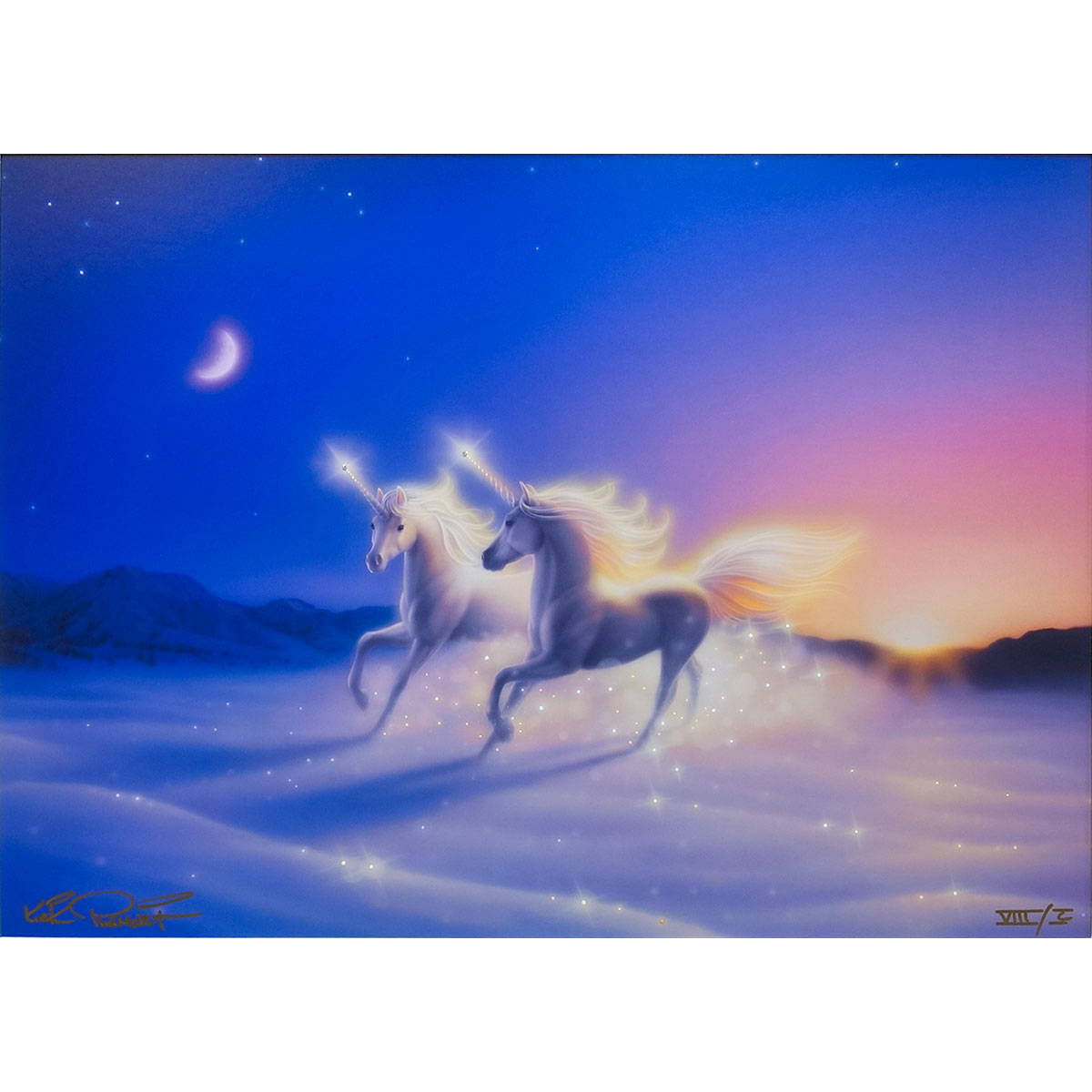 楽天市場】版画 カーク・レイナート 「ウインター ワンダーランド