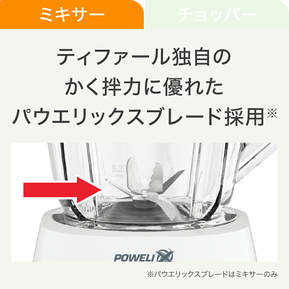 楽天市場】T-fal ティファール ブレンドフォース ネオ パウエリックス