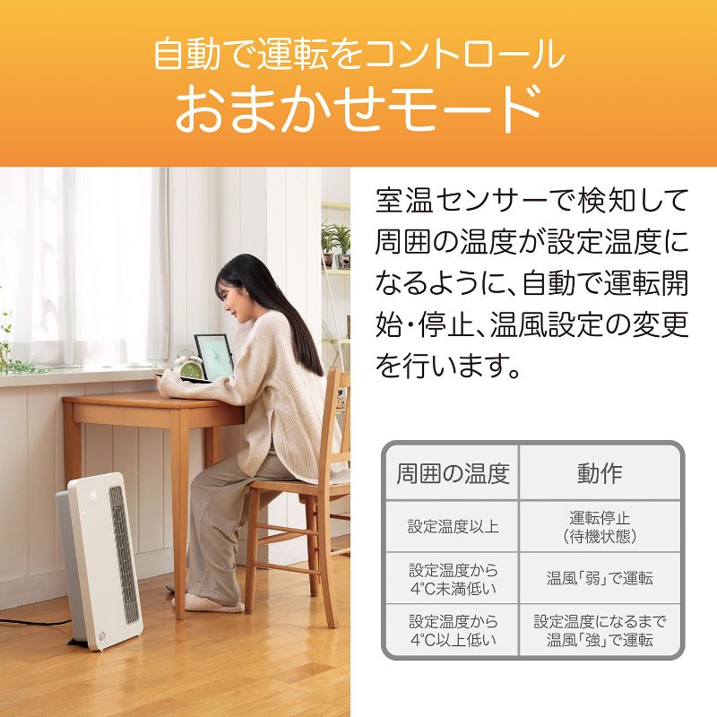 楽天市場】【在庫処分】コイズミ 2WAY セラミックファンヒーター