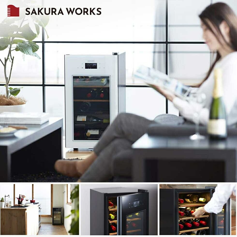 楽天市場】さくら製作所 ワインセラー コンパクト ZERO Advance (ゼロ
