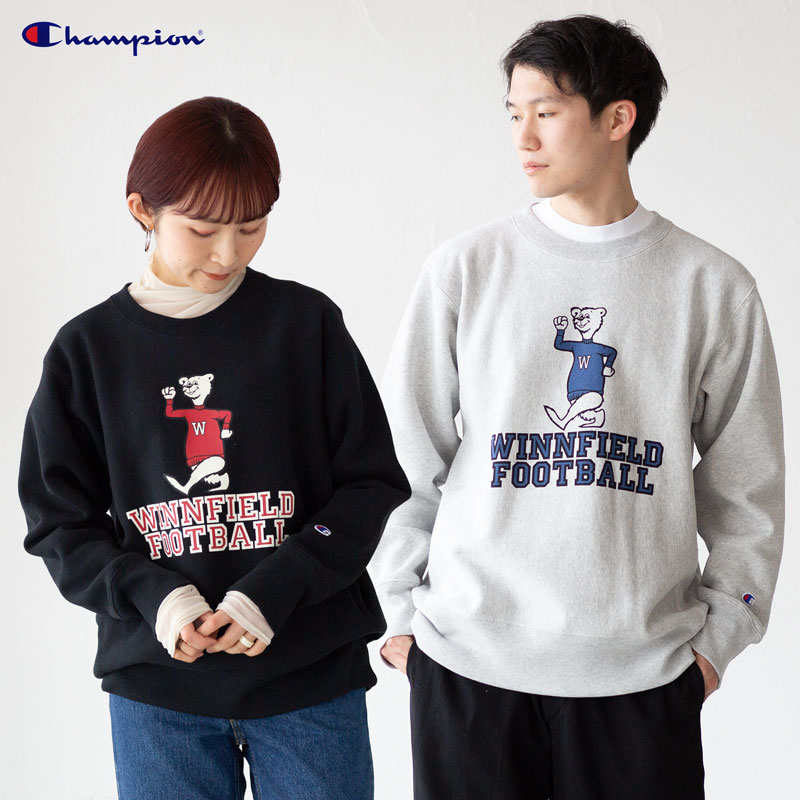 楽天市場】チャンピオン リバースウィーブ クルーネック スウェット