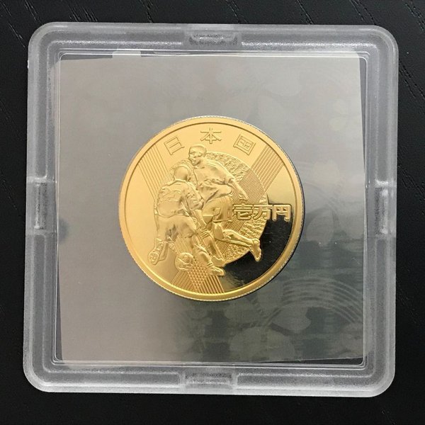 楽天市場】2002年 FIFAワールドカップ記念1万円プルーフ金貨幣（ケース