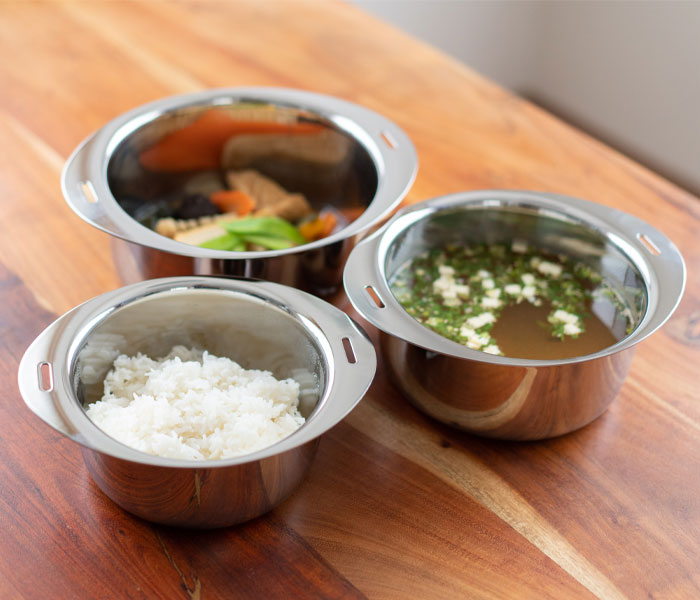 楽天市場】十得鍋 セット 宮崎製作所 JN-ST-1 ソースポット16・18