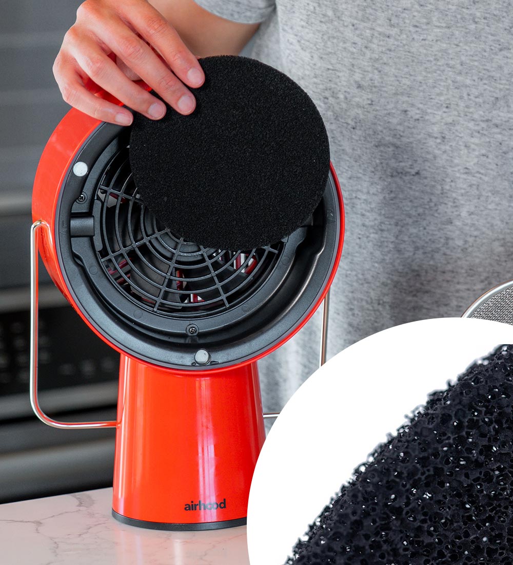 楽天市場】エアフード 活性炭フィルター 5枚 AirHood AH-0400