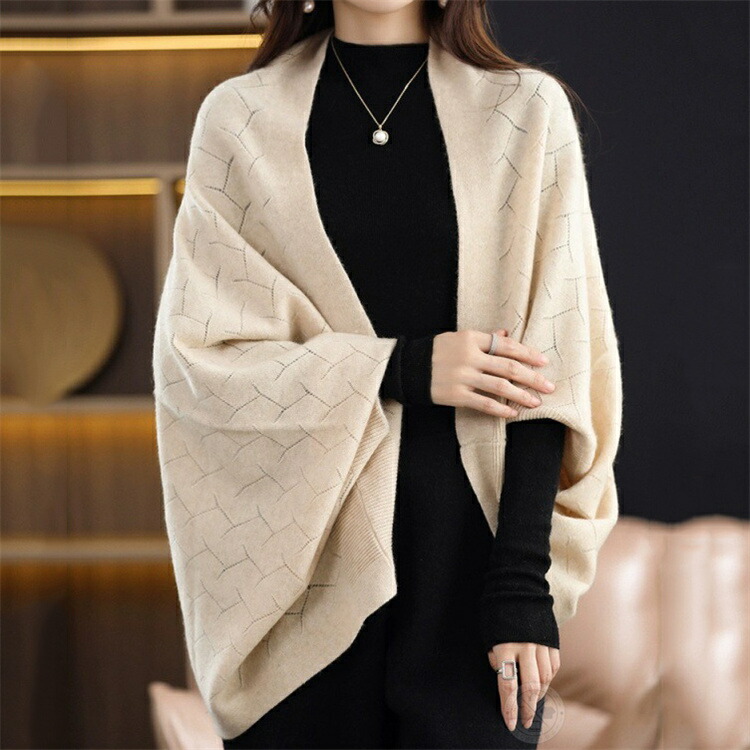 楽天市場】ケープコート ポンチョ コート レディース アウター