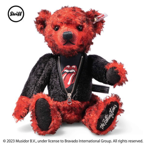 楽天市場】世界限定 シュタイフ ロックス！ローリングストーンズ