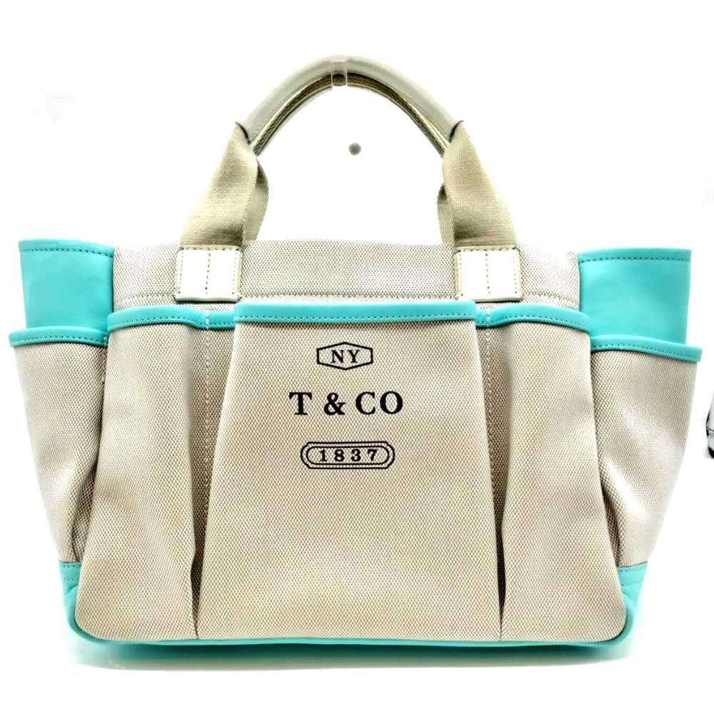 楽天市場】ティファニー 1837 トートバッグ ベージュ×ティファニー