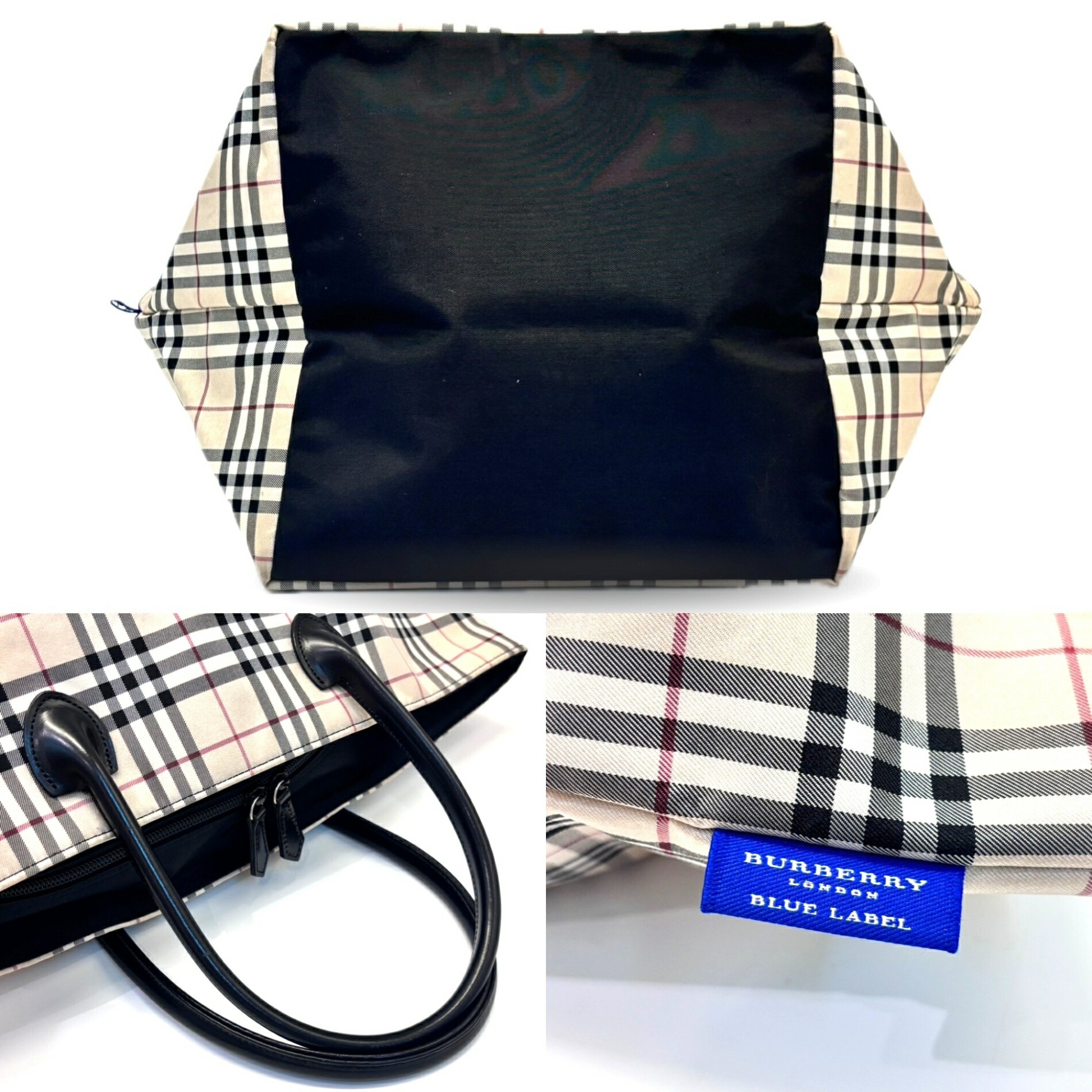 楽天市場】バーバリー ブルーレーベル トートバッグ ハンド ノヴァ