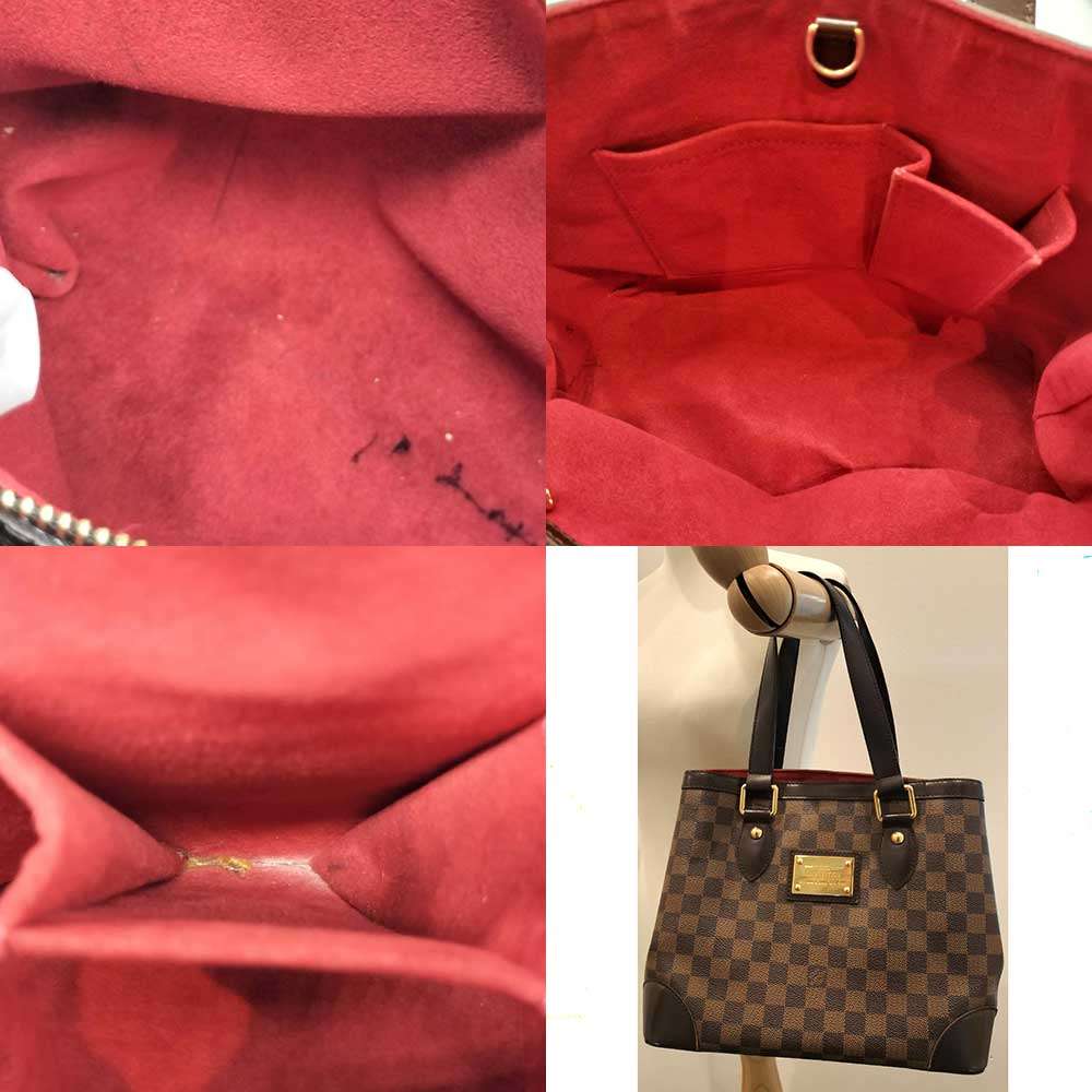 楽天市場】ルイヴィトン ハムステッドPM ハンドバッグ トート ダミエ