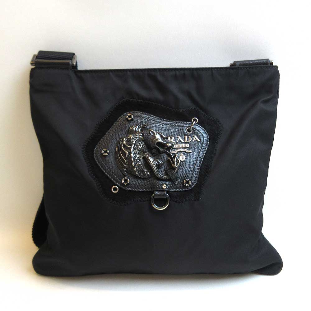 楽天市場】プラダ バッグ ショルダーバッグ ネロ ブラック 黒 斜めがけ