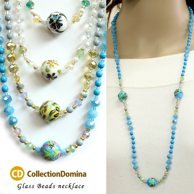 楽天市場】ネックレス レディース とんぼ玉 トンボ玉 ガラス玉 蜻蛉玉