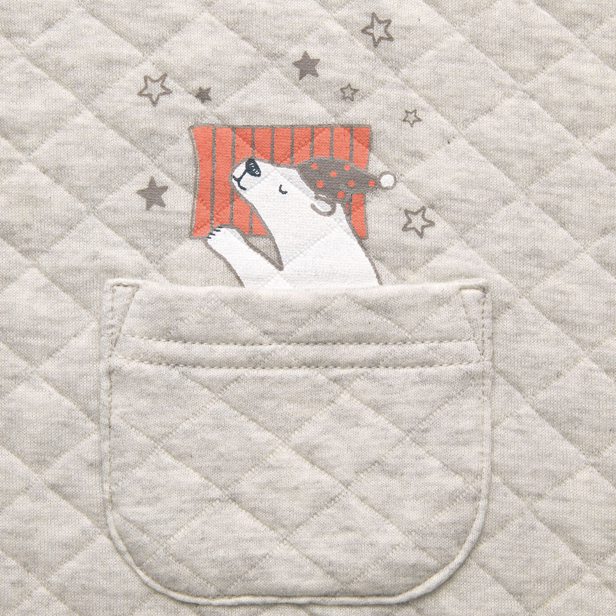 楽天市場】【40%OFF】《コンビミニ》コットンキルトスリーパー（ねんね