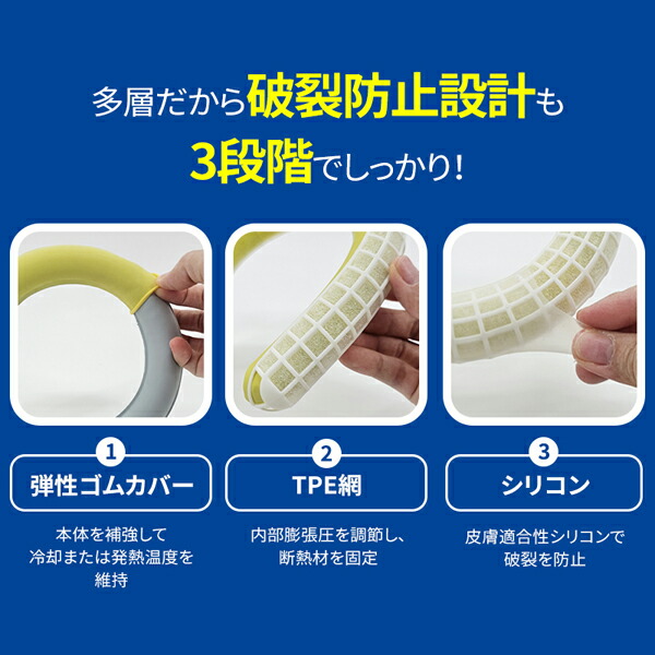 楽天市場】夏冬兼用 マルチネックバンド 1年中使える ひんやり 結露