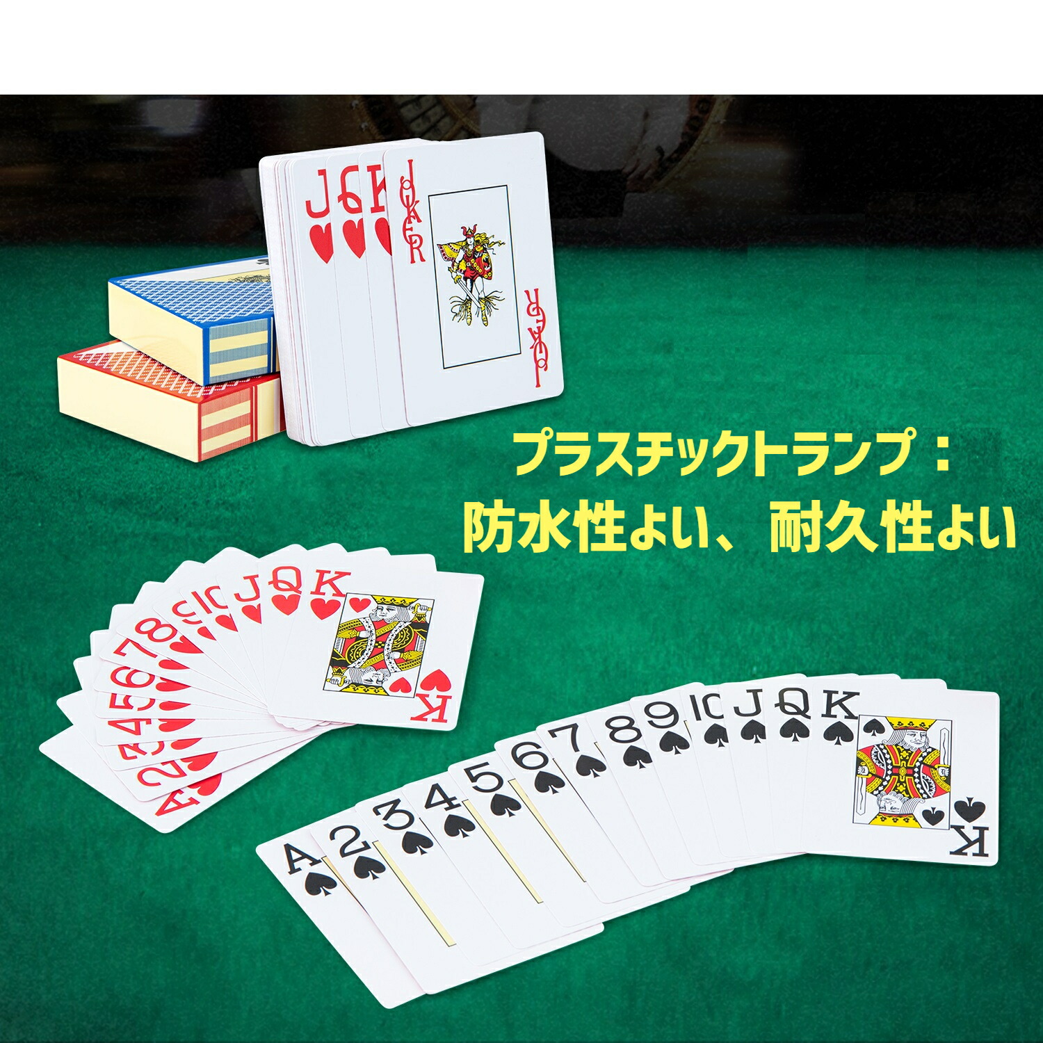 楽天市場】COSTWAY ポーカーセット 300枚 数字あり 14gチップ チップ