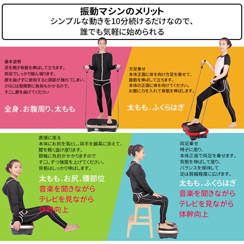 楽天市場】振動マシン ブルブル振動マシン ブルブルマシーン 3D