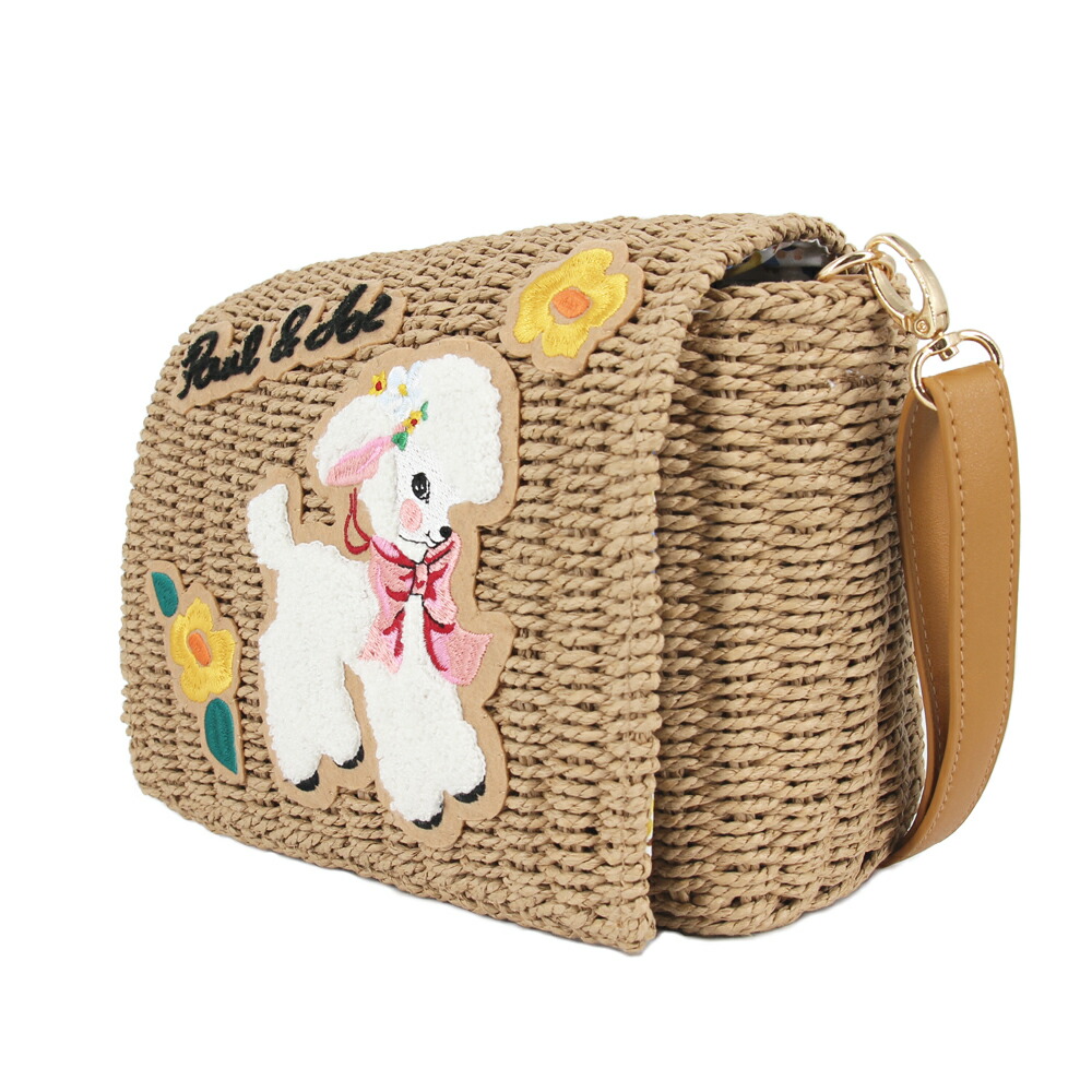 楽天市場】ポール&ジョー かごバッグ ショルダー ブランド かごバッグ